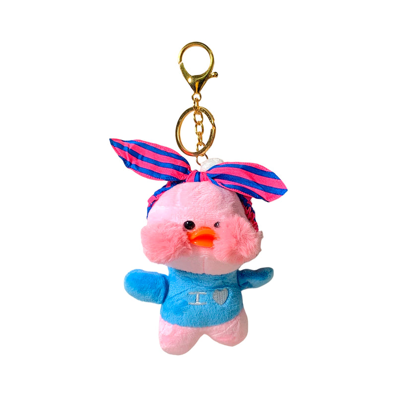 Llavero Peluche Duck Familys - Rosa