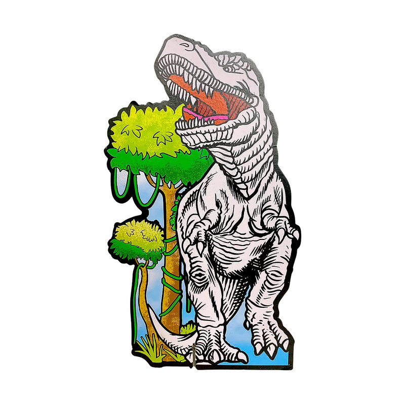 Velvet Shape Stand Up - Dinosaurio