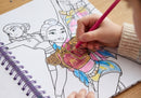 Nuevo-Libro para Colorear K Pop Guerreras con Colores