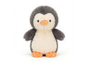 Peluche Peludito en Forma de Pinguino Gris