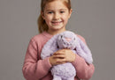 Nuevo-Peluche de Conejo color Morado 30 cm