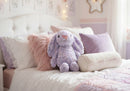Nuevo-Peluche de Conejo color Morado 30 cm