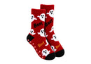 Nuevo-Calcetines fuzzy halloween boo fantasmas naranja