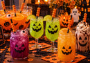 Nuevo-Popotes con adorno de calabaza - Variedad de colores