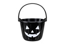 Calabaza para Dulces Halloween Grande Negra/Morada/Naranja