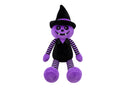Peluche de halloween patas largas calabaza morada