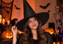 Sombrero negro de Bruja Halloween