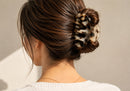 Pinza para Cabello en Forma de Pulpo color Gris con Manchas 9cm