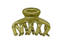 Pinza para Cabello en Forma de Pulpo color Verde Traslucido 9cm
