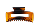 Pinza para Cabello en Forma de Rectangular Carey 10cm