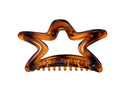 Pinza para Cabello en Forma de Estrella Carey 11cm