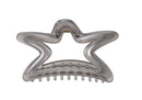 Pinza para Cabello en Forma de Estrella Beige 11cm