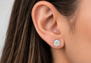 Arete de Poste con Cristal SWAROVSKI Crystal 10mm