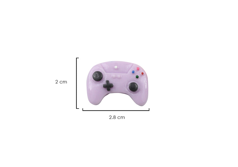 Figura Acrílico Control Gamer /rosa pastel/ menta/ rosa/lila/naranja