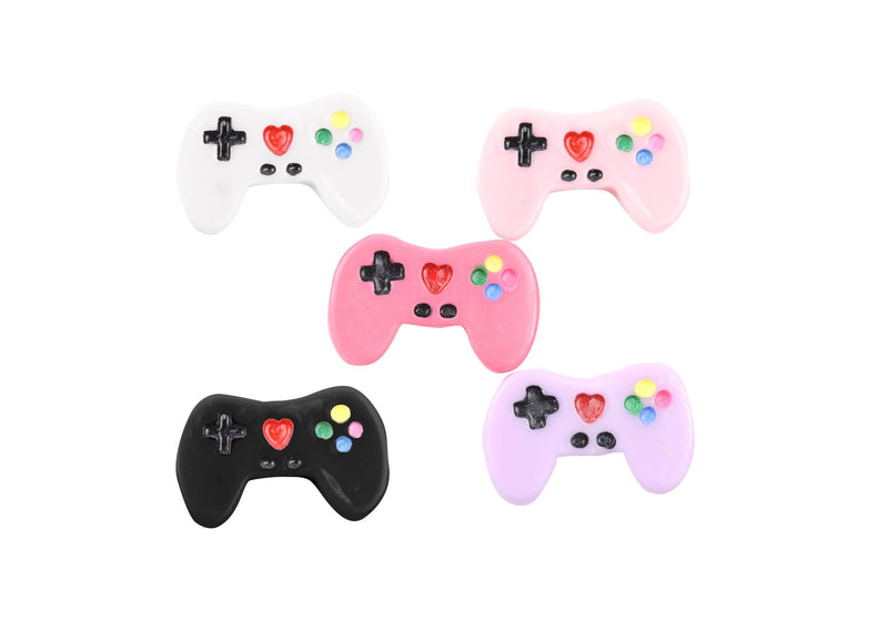 Dije Acrílico Control Gamer colores negro/lila/rosa/fucsia/blanco