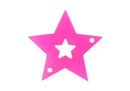 Separador Acrílico Fucsia Estrella