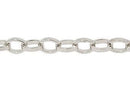 Cadena de Fierro Plateada 3 X 5 mm