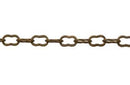 Cadena Fierro Forma de Ocho Oro Viejo 2x3 mm