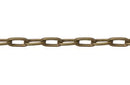 Cadena Fierro Ovalo Oro Viejo 5x10 mm