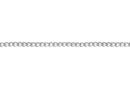 Cadena Fierro Veneciana Cuadro Plateado 2 mm