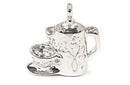 Charm Saga Plateado Taza y Tetera 17 x 13 mm