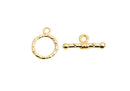 Chapa de Oro Broche Marinero con Detalle