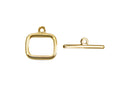 Chapa de Oro Broche Marinero Cuadrado