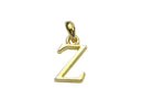 Dije Chapa de Oro Letra Z