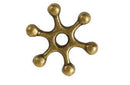 Separador Pewter Estrella Oro Viejo 16 mm