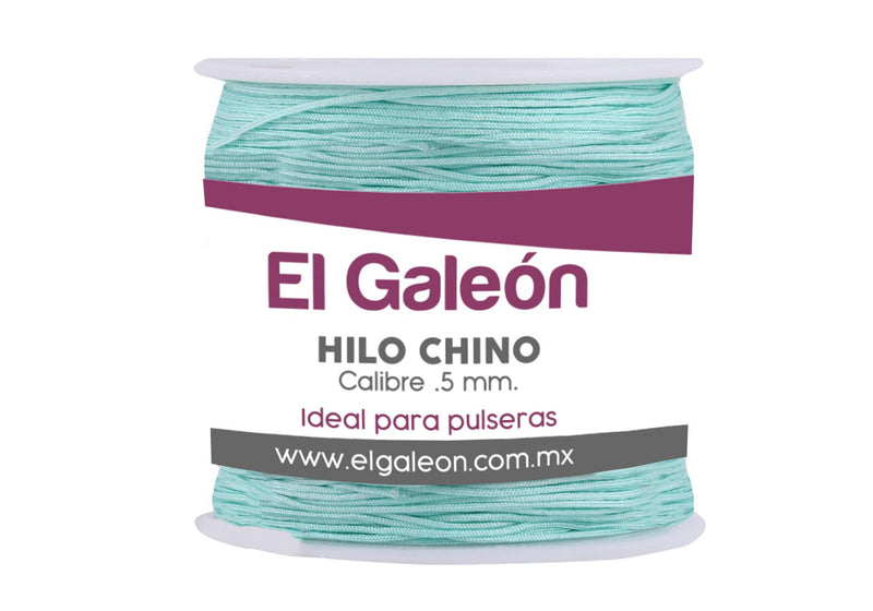Hilo Chino 0.5 mm color Menta