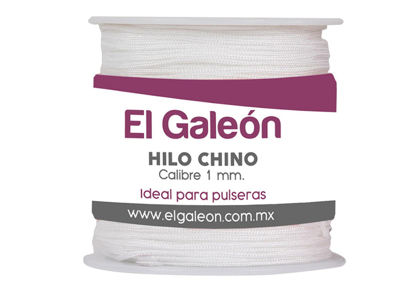 Hilo Chino Blanco 1 mm