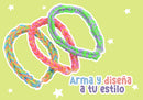 Kit de bandas elásticas Loom Bands para crear pulseras