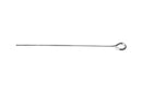 Alfiler con Ojal Metal Plateado 35x0.7 mm Empaque Mini