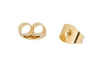Mariposa para Arete Chapa de Oro 14K Empaque Mini