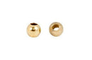 Conectores Separador Bola Lamina 3 mm Chapa de Oro 14K