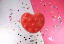 Pop it ball corazón color rojo