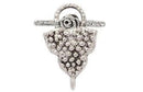 Broche Marinero Pewter Uvas Mini