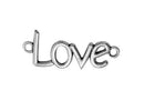 Dije Pewter Love Plateado 32x15 mm