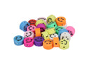 Cuentas de Caucho Fimo Multicolor Carita