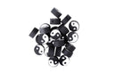 Cuentas de Caucho Fimo Ying Yang