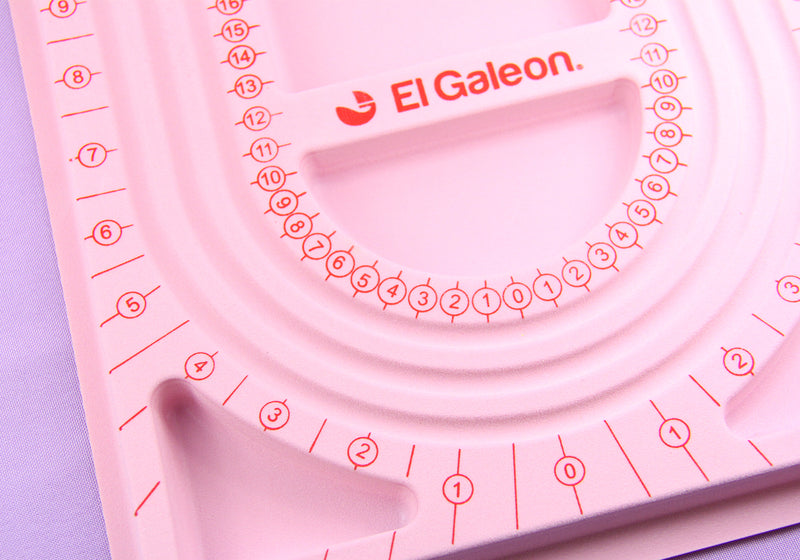 Tablero para armado marca EL GALEON color rosa