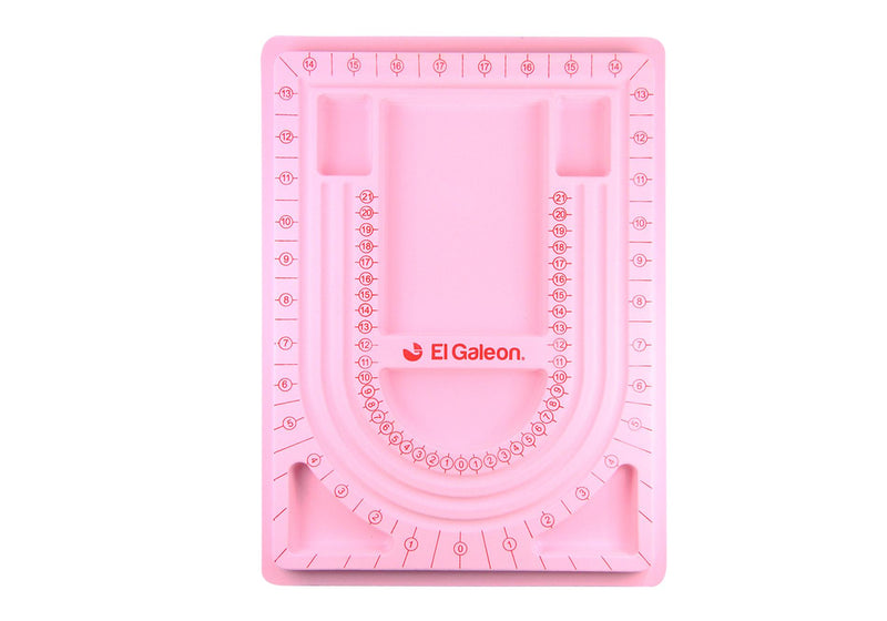 Tablero para armado marca EL GALEON color rosa
