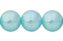 Perla Cristal Tradicional Redonda Lisa 16 mm Aquamarine