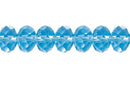 Cristal Kristen 48 Caras 9x12 mm Aquamarine