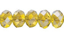 Cristal Kristen 48 Caras 11x14 mm Amarillo Shine AB
