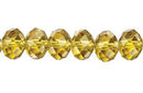 Cristal Kristen 48 Caras 11x14 mm Amarillo