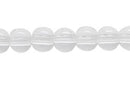 Cristal Sencillo Redondo Liso Color Natural Cristal 6 mm