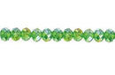 Cristal Kristen XL 48 Caras 3x4 mm Verde AB