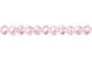 Cristal Kristen XL 48 Caras 2x3 mm Rosa Claro AB
