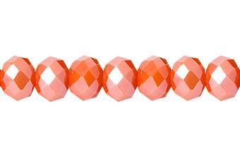 Cristal Kristen XL 48 Caras 3 x 4 mm Naranja Opalo Ab